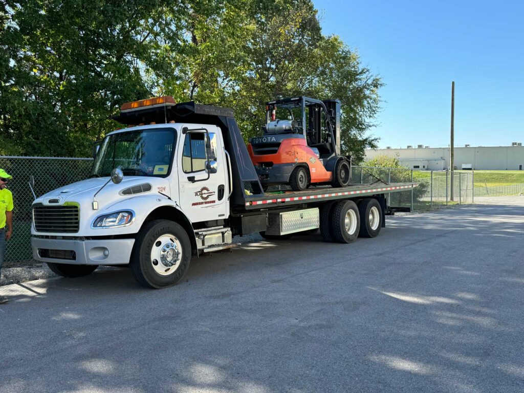 image of truck to demonstrate what is a millwright. 